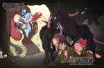 anal anal_penetration anthro anus aqua_(konosuba) balls bestiality big_balls big_butt big_penis bodily_fluids bovid bovine butt canid canine cum cum_in_ass cum_in_mouth cum_inside deep_throat european_mythology female feral forced genital_fluids genitals greek_mythology group hi_res huge_balls huge_penis human interspecies knotting konosuba:_god&#039;s_blessing_on_this_wonderful_world! male male/female mammal megumin_(konosuba) minotaur mythology neck_bulge oral oral_knotting oral_penetration penetration penile penile_penetration penis penis_in_ass rape restrained restraints saggy_balls sex sparrow_(artist) vein veiny_balls warg