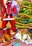  archie_comics candy_cane christmas crossover demon digimon equine female gatomon gift holidays horn mammal palcomix pussy sally_acorn sega sex_toy sonic_(series) sonic_team teske unicorn unknown_artist 