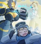 absurd_res animal_humanoid anthro armor arzy_parzy big_breasts breasts cephalopod cephalopod_humanoid cleavage clothed clothing democratic_bug female floating frill_(anatomy) group gun headgear helmet hi_res horn huge_breasts human humanoid hybrid illuminate_(helldivers) inkling mammal marina_(splatoon) marine marine_humanoid membrane_(anatomy) membranous_frill mollusk mollusk_humanoid nintendo piercing pseudo_hair ranged_weapon splatoon squid_humanoid tentacle_hair tentacles terminid thick_thighs trio weapon wide_hips
