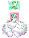  belly belly_expansion big_belly big_butt blush breast_expansion breasts butt expansion eyelashes female gardevoir hi_res hip_expansion huge_butt humanoid hyper hyper_butt hyper_hips mega_evolution mega_gardevoir mega_stone morbidly_obese mysterydad navel nintendo not_furry obese obese_female obese_humanoid overweight overweight_female overweight_humanoid pok&eacute;mon pok&eacute;mon_(species) red_eyes simple_background solo surprise thick_thighs thigh_expansion video_games white_body wide_hips 