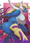  abstract_background anal anal_penetration anthro anus armor big_breasts bodily_fluids breasts claws female genitals gradient_background hair headgear helmet huge_breasts kicktyan looking_back nintendo nude open_mouth penetration penile_spines penis penis_tentacles pok&eacute;mon pok&eacute;mon_(species) pussy samurott semi-anthro simple_background solo_focus sweat tentacles tentacles_everywhere vaginal vaginal_penetration vein veiny_penis veiny_tentacles video_games white_eyes white_hair 