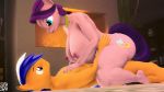  16:9 3d_(artwork) anthro big_breasts big_butt breasts butt digital_media_(artwork) duo equid equine female friendship_is_magic hasbro hi_res horse huge_breasts huge_butt male male/female mammal my_little_pony nipples nude pony source_filmmaker spoiled_rich_(mlp) symm widescreen 