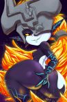  anal anal_fingering anal_masturbation anal_penetration armor big_butt breasts butt butt_pose female fingering fingering_self hair headgear helmet hi_res huge_butt humanoid imp long_hair looking_back masturbation midna nintendo nipples not_furry one_eye_obstructed penetration pose red_eyes short_stack small_breasts smile solo the_legend_of_zelda thecon thick_thighs twili twilight_princess video_games yellow_sclera 