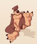  anthro balls banjo-kazooie banjo_(banjo-kazooie) claws feet genitals hi_res male mammal motfal nipples nude penis rareware solo toe_claws ursid video_games 