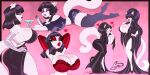 american_mink animated anthro arctic_fox bedroom_eyes big_breasts big_hair black_hair blue_eyes bottomwear bra breasts canid canine cellphone clothing container cup dress drinking_glass duo electronics elvira:_mistress_of_the_dark eva_stelida excited exposed_cleavage female footwear fox fur glass glass_container glass_cup gloves hair handwear hi_res high_heels hotpants huge_breasts legwear mammal mink mustelid musteline narrowed_eyes neovison ooo-belise-ooo phone seductive shirt shoes short_hair shorts stockings t-shirt tail topwear true_fox true_musteline underwear villanna white_body white_fur wine_glass