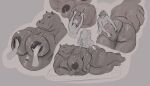 anthro belly big_belly big_breasts big_butt breasts butt butt_grab butt_squish common_hippopotamus doctordj female female_on_human glistening glistening_body grope hand_on_butt hi_res hippopotamid huge_breasts huge_butt human human_on_anthro interspecies larger_anthro larger_female lying male male/female male_on_anthro mammal oil oiled_body on_side overweight overweight_female size_difference sketch smaller_male squish tail voluptuous_anthro voluptuous_female