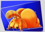 aggretsuko ailurid anthro areola big_breasts big_butt breasts butt female hi_res huge_breasts huge_butt huge_hips huge_thighs hyper hyper_butt hyper_hips hyper_thighs lazy_dogg0 lying mammal nipples red_panda retsuko sanrio solo thick_thighs wide_hips