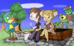 2019 3_fingers 3_toes 4_fingers accessory alice_(animal_crossing) ambiguous_feral ambiguous_gender animal_crossing annoyed antennae_(anatomy) anthro arms_bent arthropod avian bangs beak bear big_nose bird black_clothing black_eyes black_footwear black_shirt black_shoes black_t-shirt black_topwear blue_arms blue_body blue_bottomwear blue_clothing blue_eyes blue_flower blue_fur blue_hair blue_pants blue_sky bluebear_(animal_crossing) book bottomless bottomless_anthro bottomless_female bottomwear brown_hair butterfly_net centipede chameleon charlise_(animal_crossing) closed_frown clothed clothed_anthro clothed_female clothed_human clothed_male clothing cloud colored cookieboy011 day digital_drawing_(artwork) digital_media_(artwork) dress english_description eyebrow_through_hair eyebrows eyelashes eyes_closed eyeshadow eyewear feathers featureless_arms featureless_feet feet female female_anthro feral fingers flower footwear freckled_face freckles frown frowning_at_another fully_clothed fully_clothed_human fully_clothed_male fur furrowed_brow glasses grass green_body green_feathers green_fur green_hair green_skin green_tail grey_clothing grey_hat grey_headwear grey_shirt grey_topwear group hair hair_accessory hat headgear headwear holding_another holding_book holding_butterfly_net holding_object human jacket jitters_(animal_crossing) koala larger_anthro larger_female larger_male lidded_eyes light lighting lizard looking_at_another makeup male male_anthro male_human mammal markings marsupial mitten_hands mouth_closed myriapod nat_(animal_crossing) net nintendo open_book open_mouth open_smile orange_beak orange_stripes outside pants pattern_clothing pattern_dress pink_eyeshadow pink_nose plant presenting red_clothing red_jacket red_nose red_topwear reptile scalie shirt short_hair sitting size_difference sky sleeveless_jacket smaller_ambiguous smaller_anthro smaller_female smaller_feral smile standing stone_floor story story_in_description striped_clothing striped_dress striped_legs stripes t-shirt tail tail_feathers tan_body tan_skin tank_top thin_eyebrows toes toothy_grin topwear translucent translucent_hair tree triangle_nose two_tone_tail villager_(animal_crossing) vombatiform white_clothing white_dress worried_look yellow_body yellow_clothing yellow_dress yellow_feathers yellow_flower yellow_fur yellow_inner_ear yellow_markings yellow_sclera yellow_shirt yellow_tank_top yellow_topwear