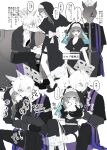  ... 1boy 1girl absurdres animal_ears arms_around_neck blood blood_on_face blue_archive blue_bra blush bra breasts cassock clerical_collar coif collared_shirt commentary_request crossed_bangs dog_ears ear_blush earrings extra_ears female_sensei_(blue_archive) female_sensei_(blue_archive)_(senta_(ysk_0218)) french_kiss genderswap genderswap_(ftm) gloves grabbing_another&#039;s_breast groping hair_over_one_eye halo heart hetero highres hug jacket jewelry kanna_(blue_archive) kiss long_hair long_sleeves mutual_hug nun outline parted_bangs partially_colored priest round_teeth saliva saliva_trail sensei_(blue_archive) senta_(ysk_0218) shaded_face shirt short-sleeved_jacket short_sleeves side_slit sitting sitting_on_lap sitting_on_person spoken_heart stole sweatdrop teeth thigh_strap translation_request underwear white_outline 