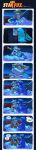 2025 absurd_res anthro appliance baban bed bed_sheet bedding better_version_at_source beverage blanket blue_body blue_fur blue_hair bottle breasts canid canine canis canon_couple chilllum cleaning_tool comic container convenient_censorship dialogue digital_media_(artwork) drinking duo english_text female fox fox_mccloud fridge fur furniture gun hair handgun hi_res holding_gun holding_object holding_ranged_weapon holding_weapon humor kitchen kitchen_appliance knife krystal_(star_fox) long_image lying machine male male/female mammal mop mopping nintendo nude on_bed on_bedding open_mouth pillow pistol ranged_weapon rob_64 robot saturn_(planet) side_boob sleeping social_nudity speech_bubble star_fox surprise surprised_expression tail tail_censorship tall_image text threatening threatening_with_weapon waking_up weapon white_body white_fur