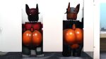 2025 3d_(artwork) anthro balls bathroom big_balls big_butt black_body black_bottomwear black_clothing black_collar black_ears black_fur black_hat black_headwear black_jacket black_pants black_tail black_topwear bottomwear bottomwear_down brown_body brown_clothing brown_ears brown_fur brown_hat brown_headwear brown_tail butt canid canine canis clothed clothing collar digital_media_(artwork) dobermann domestic_dog duo fur genitals grey_bottomwear grey_clothing grey_pants hat headgear headwear hi_res jacket male mammal multicolored_body multicolored_ears multicolored_fur pants pants_down partially_clothed pinscher public_restroom rear_view red_clothing red_jacket red_topwear restroom_stall roblox robloxian spiked_collar spikes standing tail thick_thighs topwear two_tone_body two_tone_ears two_tone_fur two_tone_tail willie_piv