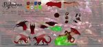  2020 claws digital_media_(artwork) dragon english_text feral hi_res horn membrane_(anatomy) membranous_wings model_sheet natoli scales scalie solo spines standing text western_dragon wings 