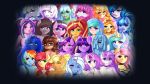 16:9 2020 adagio_dazzle_(eg) aged_up animal_crossing anthro apple_bloom_(mlp) applejack_(mlp) areola aria_blaze_(eg) blue_eyes blush breasts canid canine canis clothing digital_media_(artwork) domestic_dog equestria_girls equid equine eyebrows eyelashes eyes_closed female fleur_de_lis_(mlp) friendship_is_magic goo_creature green_eyes group hair hasbro horn human humanoid isabelle_(animal_crossing) limestone_pie_(mlp) looking_at_viewer mammal my_little_pony nintendo nipples octavia_(mlp) one_eye_closed open_mouth open_smile princess_cadance_(mlp) princess_celestia_(mlp) princess_luna_(mlp) purple_eyes rainbow_dash_(mlp) rarity_(mlp) red_eyes shih_tzu sibling sister sisters smile sonata_dusk_(eg) sunset_shimmer_(eg) sweetie_belle_(mlp) tongue tongue_out toy_dog trixie_(mlp) twilight_sparkle_(mlp) twistedscarlett60 unicorn video_games vinyl_scratch_(mlp) widescreen 