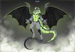  2020 abs animated anthro digital_media_(artwork) dragon fur furred_dragon grey_body grey_fur male membrane_(anatomy) membranous_wings nude short_playtime solo sunnyowi wings 