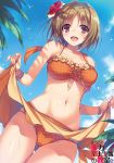  bikini cleavage kushida_kikyou possible_duplicate skirt_lift swimsuits tomose_shunsaku youkoso_jitsuryoku_shijou_shugi_no_kyoushitsu_e 