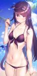  animal_ears arknights bikini melantha_(arknights) swimsuits tail takechii_(user_fpya5735) 