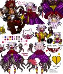  axelocraft1500_(artist) english_text female five_nights_at_freddy&#039;s five_nights_at_freddy&#039;s_4 hi_res human humanization mammal nightmare_chica_(fnaf) nightmare_foxy_(fnaf) nightmare_mangle_(fnaf) solo text unknown_artist video_games wolf-con-f 