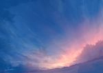  alu.m_(alpcmas) blue_sky blurry cloud condensation_trail dark depth_of_field dutch_angle hill no_humans original outdoors road scenery signature sky sunset telephone_pole 