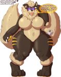 2_tails absurd_res alpha_channel animate_inanimate anthro arcanine big_breasts breasts buizel claws english_text fak&eacute;mon featureless_crotch female hi_res huge_breasts hybrid hypnosis impaledwolf living_plushie luna_(buizanine) mind_control multi_tail nintendo paws plushie pok&eacute;mon pok&eacute;mon_(species) slightly_chubby solo speech_bubble spiral_eyes text thick_thighs tongue tongue_out video_games zipper 