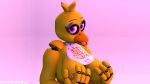  &lt;3 &lt;3_eyes 16:9 anthro avian bird breast_grab breasts chica_(fnaf) chicken female five_nights_at_freddy&#039;s galliform gallus_(genus) geometryboymejia hand_on_breast hi_res nipples phasianid video_games widescreen 