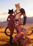  animal_humanoid anthro balls breasts butt canid canid_humanoid canine canine_humanoid cheetah felid feline fox_humanoid genitals group gynomorph gynomorph/male humanoid humanoid_genitalia humanoid_on_anthro humanoid_penis intersex intersex/male khiara_(personalami) male mammal mammal_humanoid nipples penis personalami small_breasts 