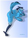  2020 absurd_res anthro anthrofied avian beak big_breasts big_butt bird bird_feet blue_body blue_eyes blue_feathers blue_hair blush border breast_squish breasts butt butt_pose claws crunchyspoon digital_media_(artwork) eyebrows eyelashes feather_hair feather_tuft feathered_wings feathers feet female freckles hair hi_res long_tail looking_at_viewer looking_up lying markings multicolored_body multicolored_feathers non-mammal_breasts nude on_front open_beak open_mouth open_smile pose presenting presenting_hindquarters pseudo_hair purple_background purple_beak raised_tail seductive short_hair signature simple_background smile smirk solo spread_legs spreading squish tail_feathers talons tattoo thick_thighs toe_claws toes tongue tramp_stamp tuft tweetfur twitter two_tone_body two_tone_feathers white_border wide_hips wings 