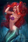  cleavage mermaid princess_ariel prywinko the_little_mermaid 