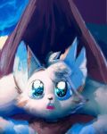  4:5 anthro cotton_paws_(artist) cute_eyes digital_media_(artwork) domestic_cat felid feline felis looking_up luck_(character) lying male mammal rendered scarf sea solo star sweet_beasts water 