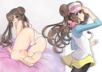  breasts medium_breasts mei_(pokemon) panties pokemon pokemon_(game) pokemon_bw2 underwear white_panties 