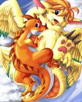  doran_(dragon_quest) dragon dragon_quest edmol female flammie furred_dragon male scalie secret_of_mana seiken_densetsu sparkie wings 