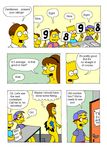  allison_taylor bart_simpson martin_prince milhouse_van_houten nelson_muntz the_simpsons 