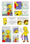  bart_simpson lisa_simpson martin_prince milhouse_van_houten nelson_muntz the_simpsons 