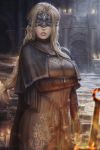  breast_hold dark_souls_3 dress fire_keeper mirco_cabbia 