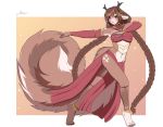  2020 4_toes 5_fingers absurd_res amur anthro brown_body brown_fur brown_hair clothed clothing digital_media_(artwork) eyebrows eyelashes female fingers fur hair hi_res mammal rodent sciurid smile solo toes 