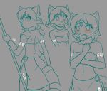  absurd_res accessory anthro canid canine erdfurry female fox fur hi_res krystal mammal nintendo sketch star_fox video_games 