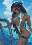  erect_nipples pokemon robutts rurina_(pokemon) swimsuits 