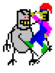  ambiguous_gender animated free human humanoid mammal pixel short_playtime ski ski_free video_games vore yeti 