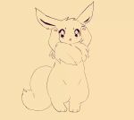  ambiguous_gender animated dancing eevee fluffy fluffy_tail fur happy meme nagasaki_wonderful_polyester nintendo open_mouth open_smile pok&eacute;mon pok&eacute;mon_(species) short_playtime simple_background sketch smile solo video_games 