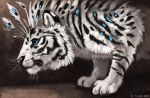  2020 black_stripes digital_media_(artwork) felid flashw fur invalid_color mammal pantherine striped_body striped_fur stripes tiger white_body white_fur 