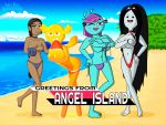  adventure_time anthro areola avatar:_the_last_airbender beach bent_over big_breasts big_butt bikini biting_shirt black_hair blue_body blue_eyes breasts brown_hair butt canid canine canis cartoon_network cleavage clothed clothing covering covering_breasts disney domestic_dog english_text female group hair hand_on_hip horn human humanoid katara lagomorph leporid lina_(yin_yang_yo!) long_hair looking_at_viewer luiggikart mammal marceline_abadeer nickelodeon one_eye_closed open_mouth orange_eyes outside penny_fitzgerald purple_eyes purple_hair rabbit seaside seductive smile standing swimwear teeth text the_amazing_world_of_gumball tongue undead undressing vampire wings wink yellow_body yin_yang_yo! 