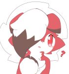  ambiguous_gender anthro blush canid canine cheek_tuft chest_tuft claws facial_tuft fur hair hi_res lycanroc mammal midnight_lycanroc multicolored_body multicolored_fur nakimayo nintendo open_mouth pok&eacute;mon pok&eacute;mon_(species) reaction_image red_body red_eyes red_fur solo tuft video_games white_body white_fur white_hair 