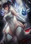  axsens chinadress megane mei_(overwatch) nopan overwatch thighhighs 