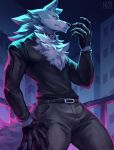  2020 anthro brand_new_animal canid canine canis clothing male mammal nurinaki shirou_ogami solo studio_trigger wolf 