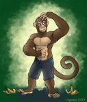  ape banana chimpanzee food fruit gorilla haplorhine human hybrid implied_transformation male mammal monkey plant post primate solo usaf2222 