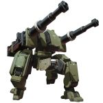  artillery cannon highres huge_weapon k180_seljuq last_origin mecha mechashire no_humans official_art science_fiction tachi-e transparent_background walker weapon 