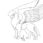  absurd_res accipitrid accipitriform avian beak bird canid canine canis eagle hi_res hybrid mammal paws wings wolf wolphan 