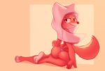  anormaluser anthro butt canid canine disney female fox looking_back maid_marian mammal robin_hood_(disney) solo translucent 