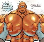 1_eye 2025 abs alien alien_humanoid allen_the_alien annoyed areola bald barazoku biceps big_areola big_muscles big_nipples big_pecs body_worship clothing deltoids dialogue duo emanata english_text first_person_view front_view gloves hand_on_chest hand_on_pecs handwear hi_res huge_muscles huge_pecs human human_on_humanoid humanoid humanoid_focus humanoid_pointy_ears image_comics interspecies invincible_(image_comics) its_coldpizza looking_at_viewer male male/male mammal mark_grayson motion_lines muscle_worship muscular muscular_humanoid muscular_male musk musk_clouds nipples not_furry nude onomatopoeia open_mouth orange_body orange_skin pec_grab pec_play pec_squeeze pec_squish pecs pointy_ears signature simple_background solo_focus sound_effects squish standing talking_to_viewer text thick_arms unopan viltrumite white_background