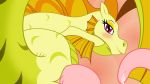  abstract_background absurd_res adagio_dazzle_(eg) badumsquish bedroom_eyes equestria_girls female flirting genitals hi_res looking_at_viewer low-angle_view lying my_little_pony narrowed_eyes penis pose seductive siren smile smirk solo wallpaper 