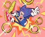  &gt;_&lt; 11:9 2018 anthro blue_body blue_fur clothing eulipotyphlan eyes_closed footwear fur gloves handwear hedgehog heytherechief male mammal open_mouth pink_background ring_(sonic) shoes simple_background solo sonic_the_hedgehog sonic_the_hedgehog_(series) 